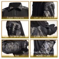 Black Multicam Combat Shirt Elbow Pads Tactical Jersey